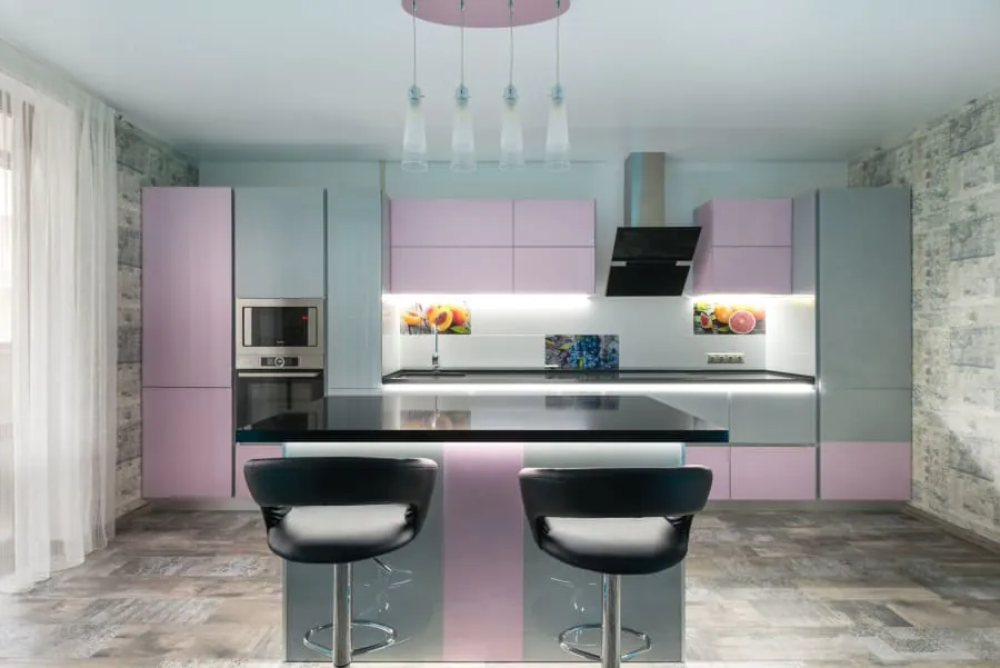 Kitchen installation work in progress in a Bath home