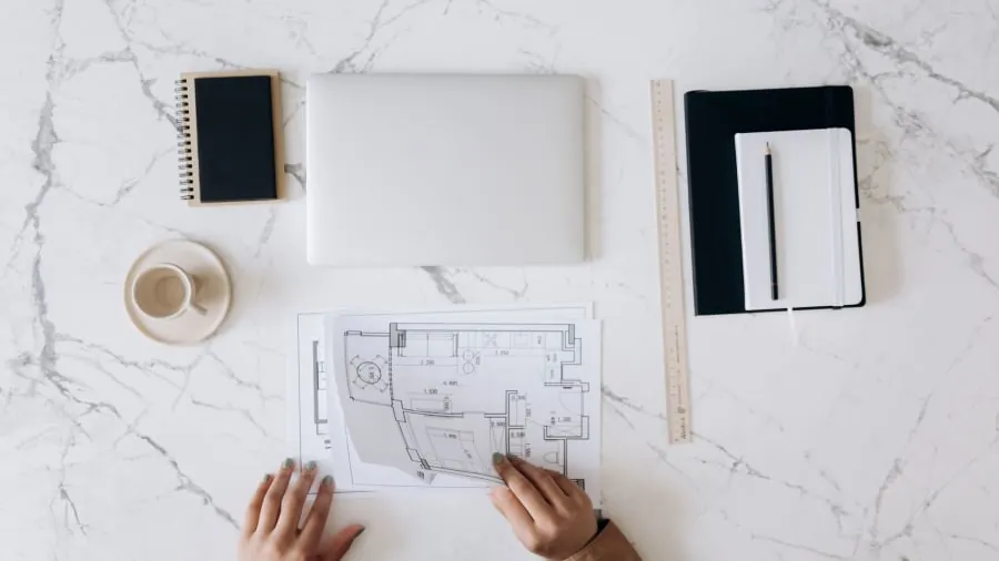 Kitchen project plans and schedule laid out in a Bath home
