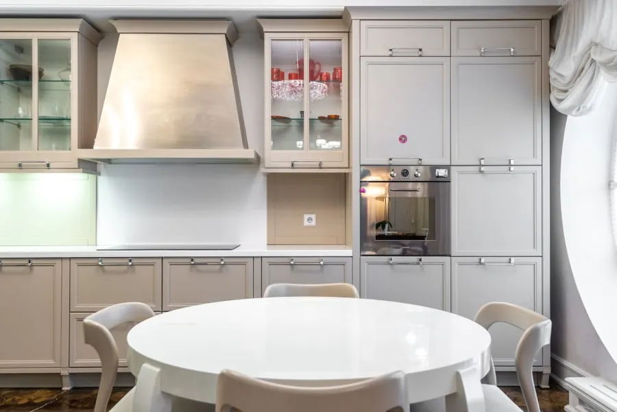 Kitchen showing 2026 design trends fitted in a Bath home
